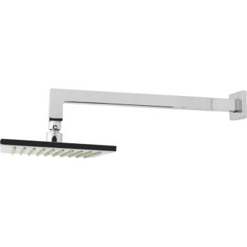 46333 - DUCHA FRIA ARTICULADO QUADRATTA COM CANO PAREDE