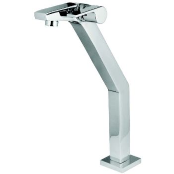 9320-C93 - TORNEIRA LAVATORIO BANCADA B. ALTA UNIQUE VEDACAO NAO COMPRESSIVEL 1/4 VOLTA AREJ. FIXO