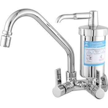 2274-C91 - TORN. COZINHA PAREDE FILTRO ABS VEDACAO NAO COMPRESSIVEL 1/4 VOLTA CANO 3/4 AREJ. MOVEL