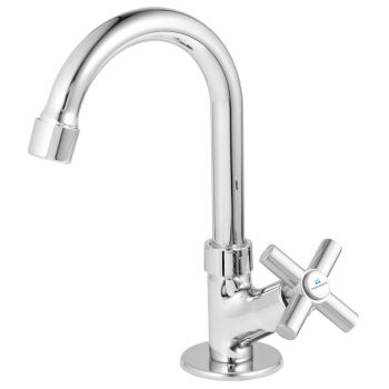 4390-C31 - PEQ TORNEIRA LAVATORIO BANCADA BICA MOVEL VEDACAO NAO COMPRESSIVEL 1/4 VOLTA