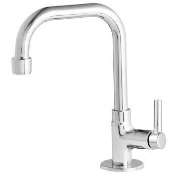 4790-C80 - TORNEIRA LAVATORIO BANCADA 90° BICA MOVEL VEDACAO NAO COMPRESSIVEL 1/4 VOLTA