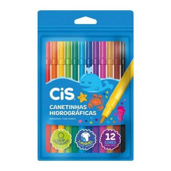CANETA HIDROCOR CIS C/12- CX/ 10 EST.
