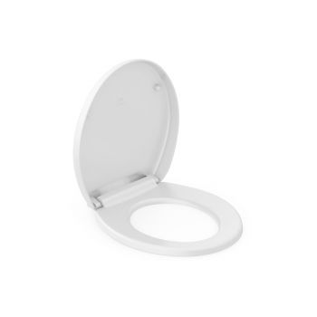 ASSENTO ORIGINAL SOFT CLOSE, FABRICADO EM POLIPROPILENO, UNIVERSAL, BRANCO