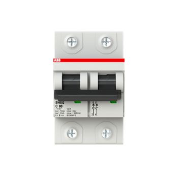 Minidisjuntor 2P 80A SH802-C80