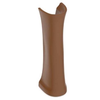 COLUNA PARA LAVATORIO FABRICADA EM CERAMICA, SAVEIRO, CELITE, COR OCRE