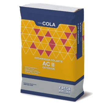 ARGAMASSA ACII FASSA.COLA EXTERIOR CINZA 20KG