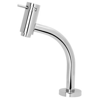 TORNEIRA DE LAVATORIO DE MESA BICA BAIXA BASIC CROMADO