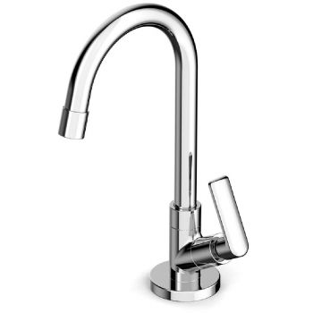 TORNEIRA DE LAVATORIO DE MESA BICA ALTA SMART-N CROMADO