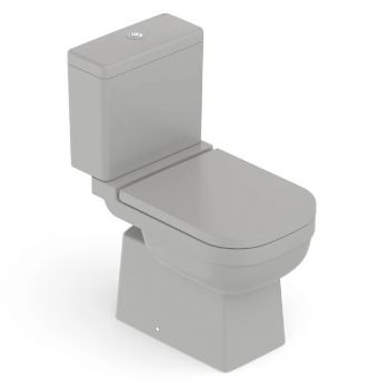 BACIA SANITARIA ELITE STONE COM ASSENTO,CAIXA ACOPLADA E ITENS DEMONTAGEM: ANEL, FLEXIVEL, PARAFUSO, BUCHA E ARRUELA.