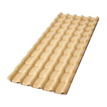 TELHA PLAN PVC 2,42 X 06 ONDAS MARFI