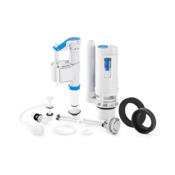 KIT MECANISMO P/ CAIXA DE DESCARA DE DUPLO ACIONAMENTO UNIVERSAL