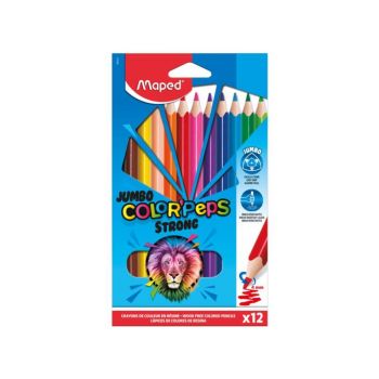 LAPIS DE COR COLORPEPS STRONG JUMBO 12 CORES