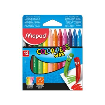 GIZ DE CERA COLORPEPS 12 CORES
