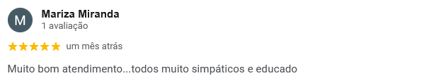 Print de avaliação do Google - ACG Material de Construção